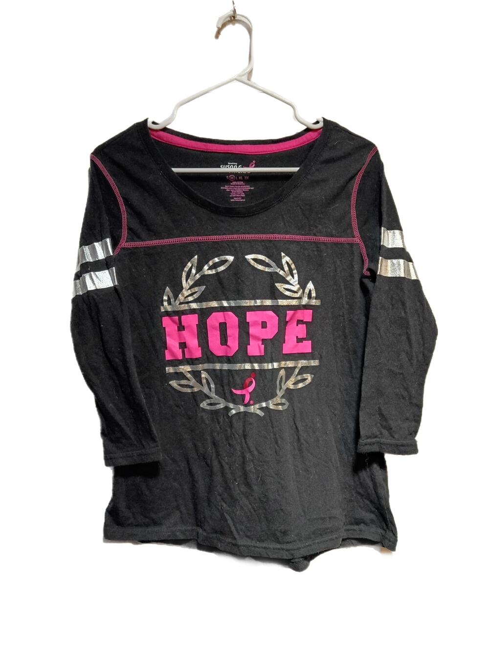 Breast Cancer Awareness Women's Shirt Size Medium